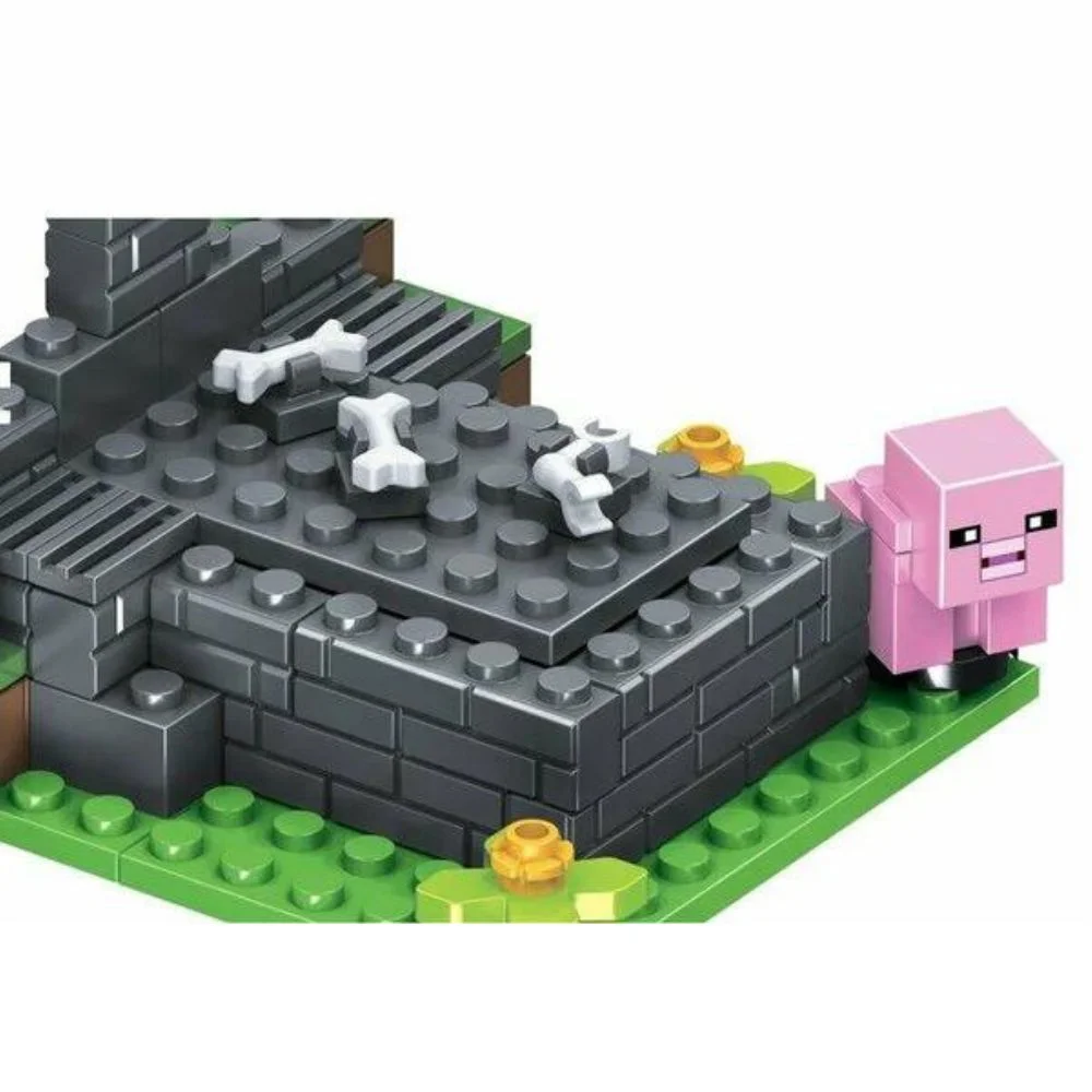 My World Building Blocks Set | Pixel-Style Construction Blocks | 4 Models | Creative Kids Toy - Image 3