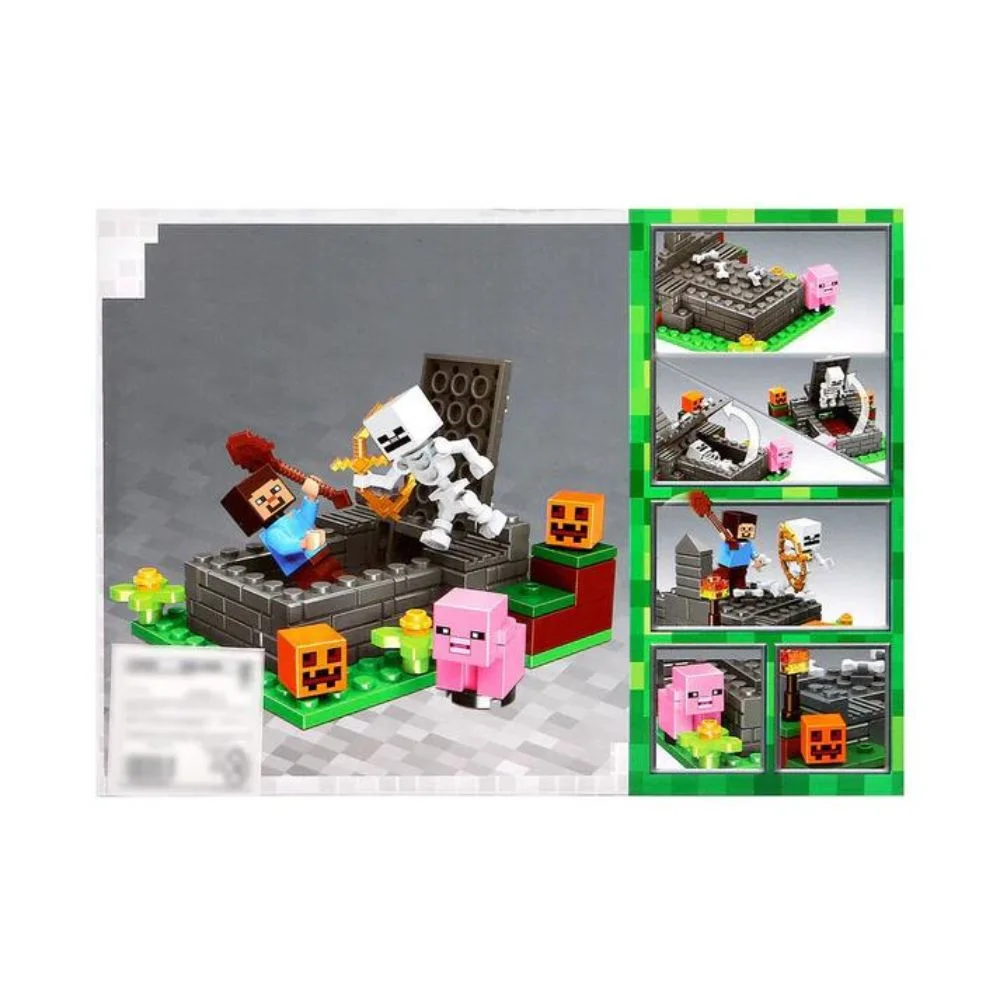 My World Building Blocks Set | Pixel-Style Construction Blocks | 4 Models | Creative Kids Toy - Image 2
