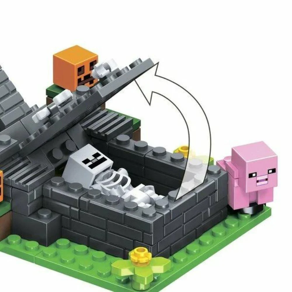 My World Building Blocks Set | Pixel-Style Construction Blocks | 4 Models | Creative Kids Toy - Image 5