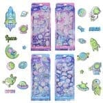 Glow-in-the-Dark Space Stickers: 3D Puffy