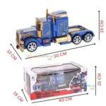 Optimus Prime RC Transformer Robot Truck | 2-in-1 Transforming Car | Lights & Sound | 8+ Years | Rechargeable - Image 2