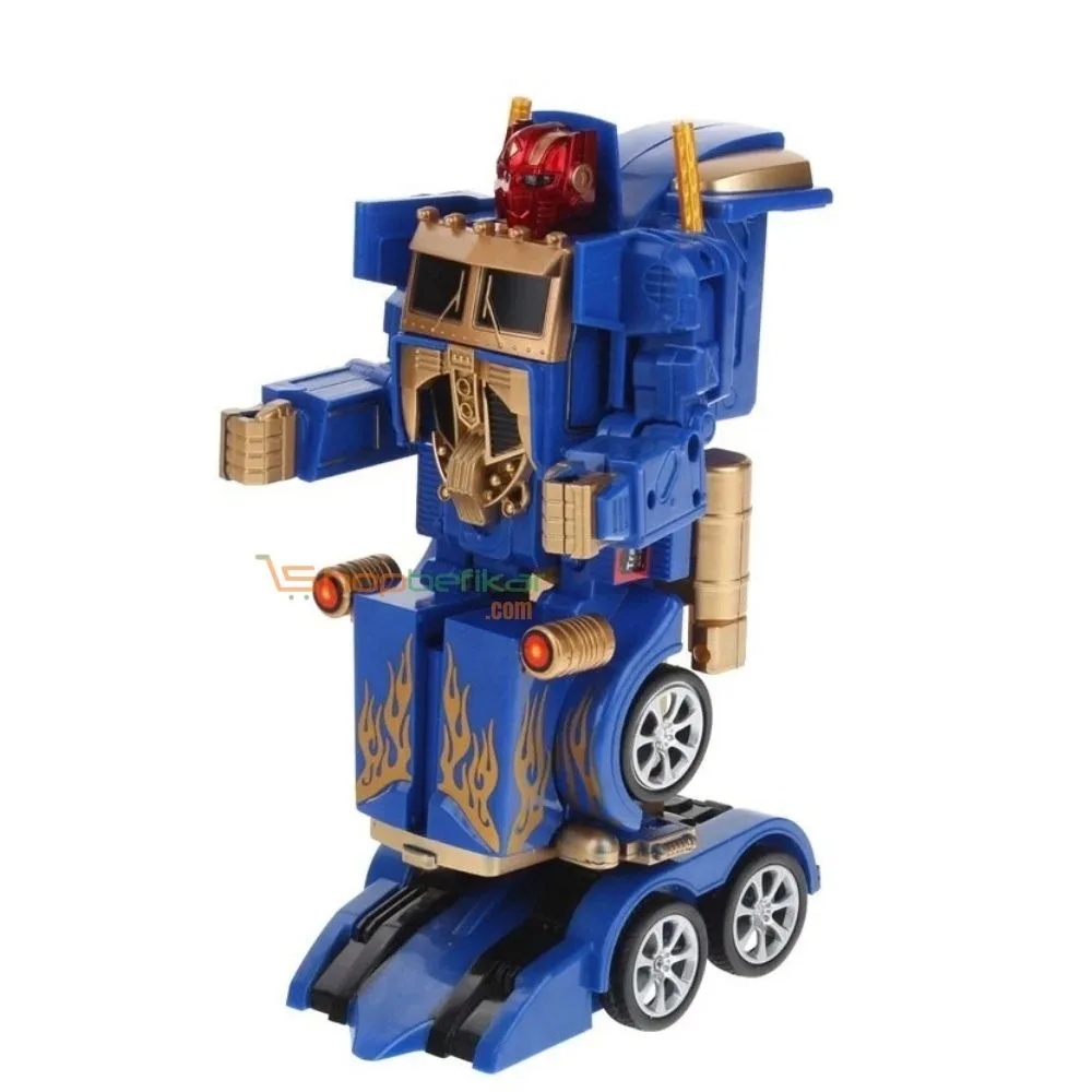 Optimus Prime RC Transformer Robot Truck | 2-in-1 Transforming Car | Lights & Sound | 8+ Years | Rechargeable - Image 7
