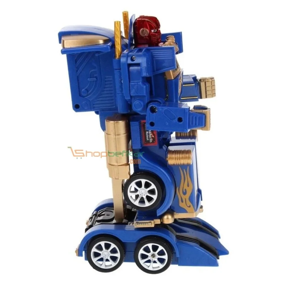 Optimus Prime RC Transformer Robot Truck | 2-in-1 Transforming Car | Lights & Sound | 8+ Years | Rechargeable - Image 4