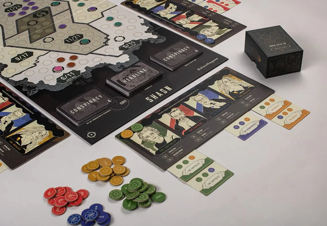 SHASN: The Political Strategy Board Game - Image 2
