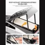 Diecast 1:24 Scale Tesla Cybertruck Camper Van Car - Image 3