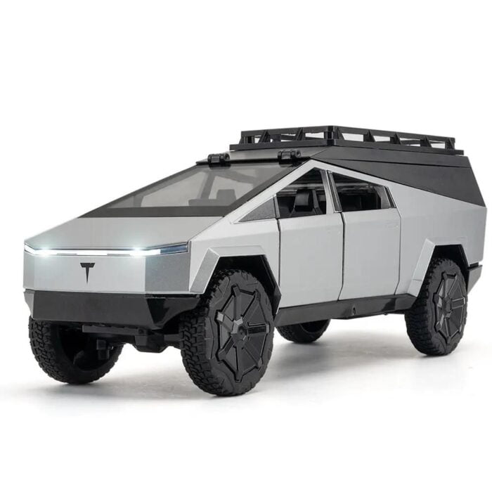 Tesla Cybertruck Camper Van: 1:24 Scale Diecast