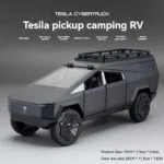 Diecast 1:24 Scale Tesla Cybertruck Camper Van Car - Image 7