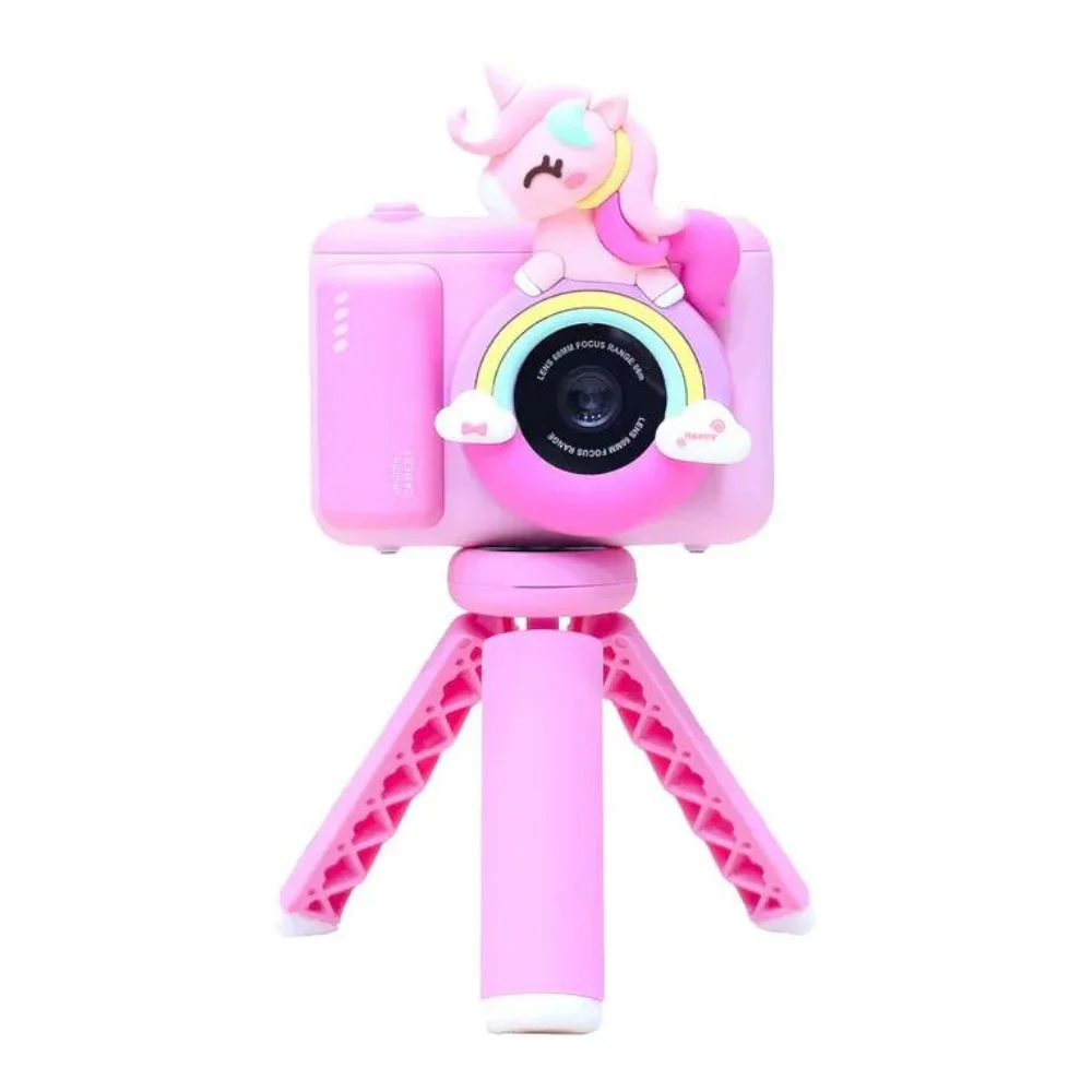 Unicorn Kids Camera With Tripod: 1080p Video, 48MP Photos, MP3 & Games (Age 6+) - Image 7