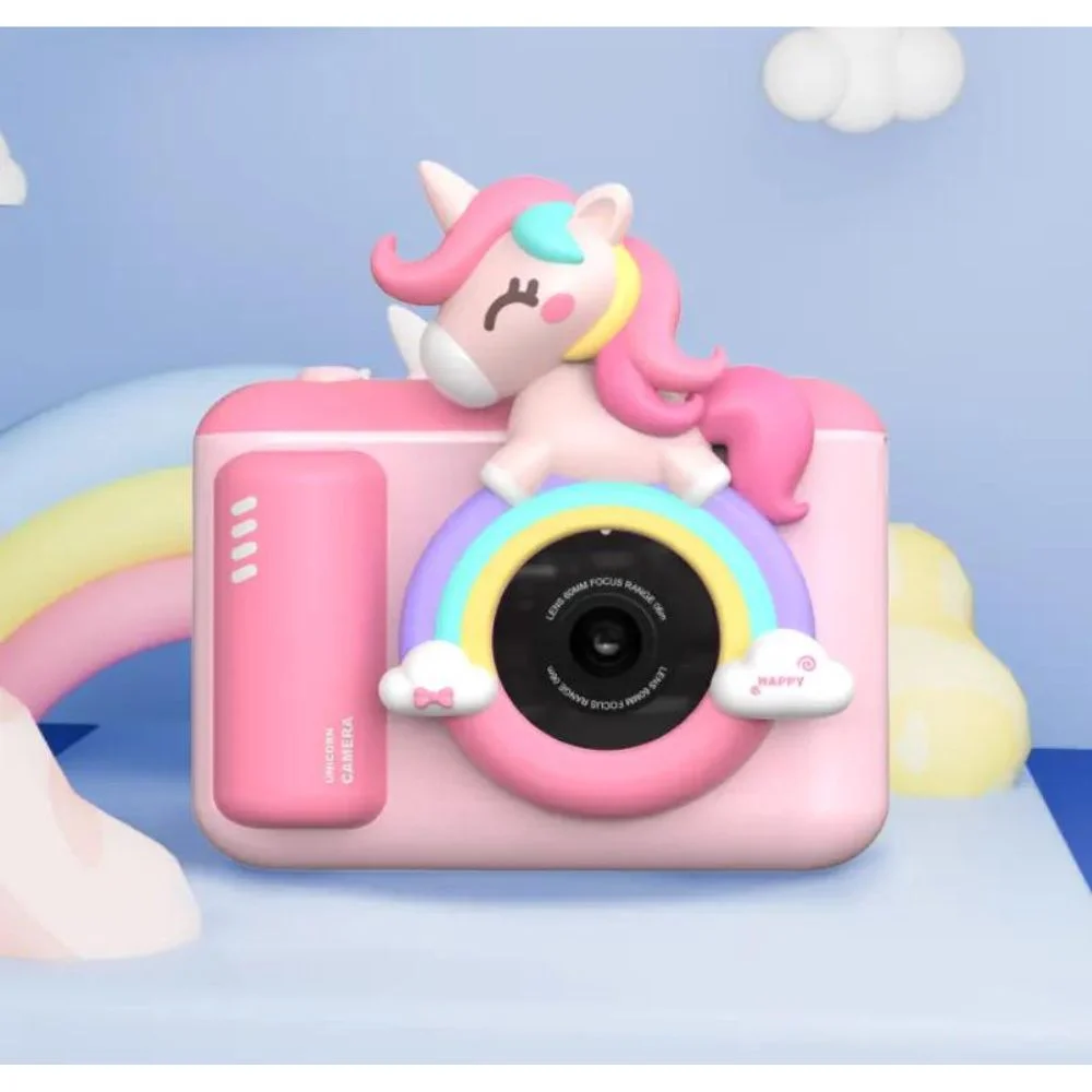 Unicorn Kids Camera With Tripod: 1080p Video, 48MP Photos, MP3 & Games (Age 6+) - Image 6