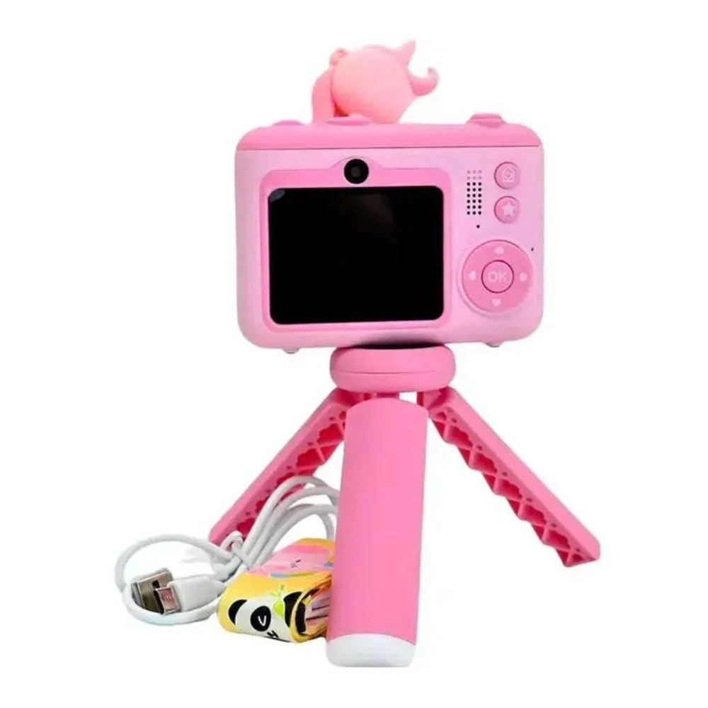 Unicorn Kids Camera With Tripod: 1080p Video, 48MP Photos, MP3 & Games (Age 6+) - Image 4