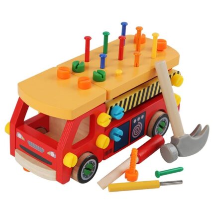 Wooden Nut Truck Toy: Educational and Fun for Kids