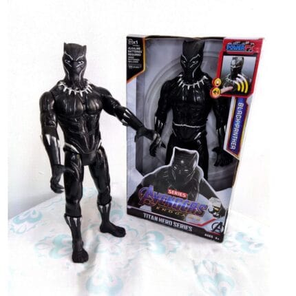 Black Panther Action Figure 30cm: Marvel's King of Wakanda with Sound