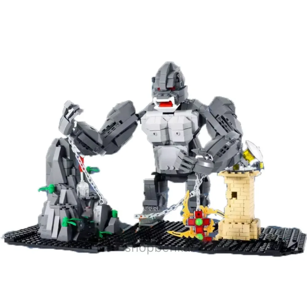 King Kong Gorilla Building Blocks Set | Movie Style Brick Model | 1 Player | Age 8+ | Creative Play - Image 5