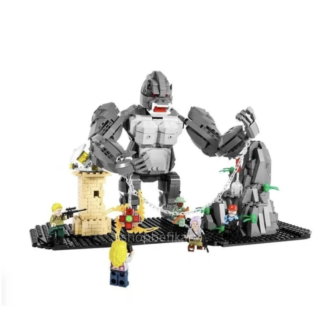 King Kong Gorilla Building Blocks Set | Movie Style Brick Model | 1 Player | Age 8+ | Creative Play - Image 7