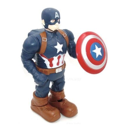 Walking Super Hero Action Figures for Kids | Captain America