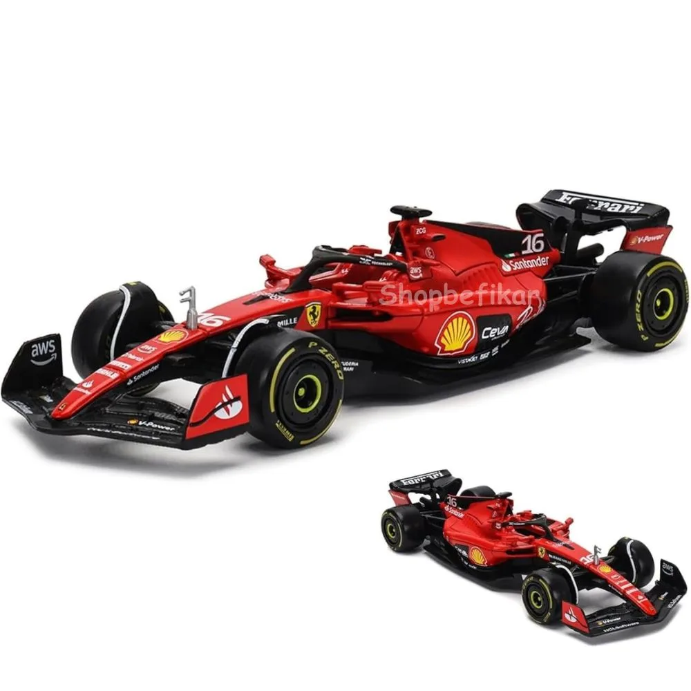 Bburago 1:43 F1 Racing Die-Cast Model Car | Acrylic Display Case Collectible - Image 6