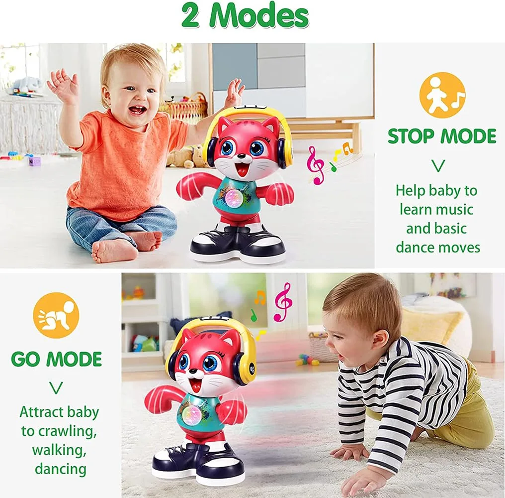 Dancing Cat with Music & Recording: Interactive Toy For Toddlers - Image 8