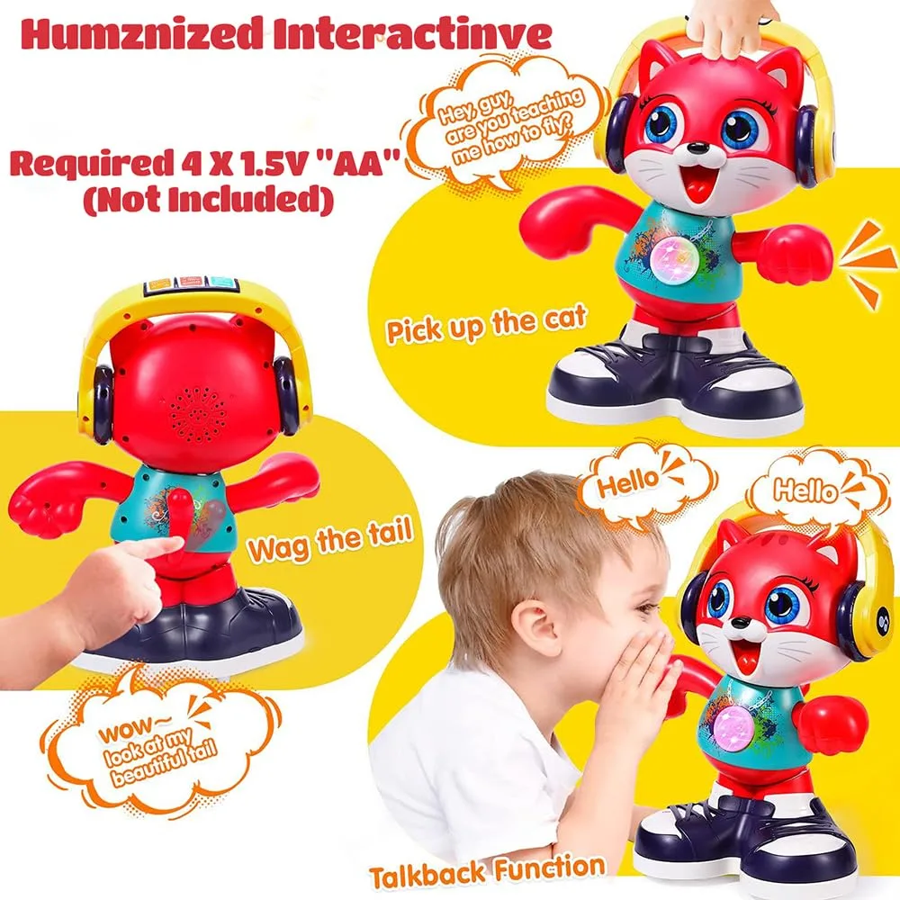 Dancing Cat with Music & Recording: Interactive Toy For Toddlers - Image 7