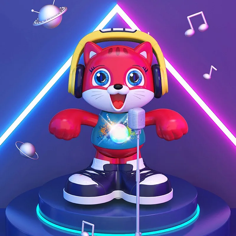 Dancing Cat with Music & Recording: Interactive Toy For Toddlers - Image 2