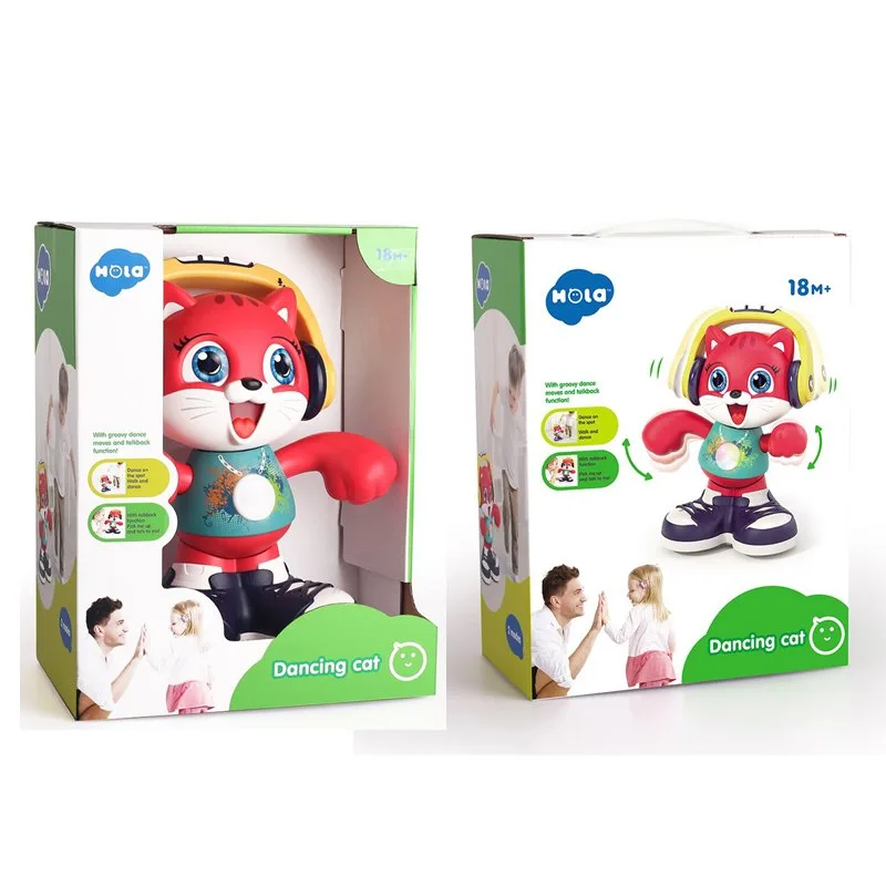 Dancing Cat with Music & Recording: Interactive Toy For Toddlers - Image 3