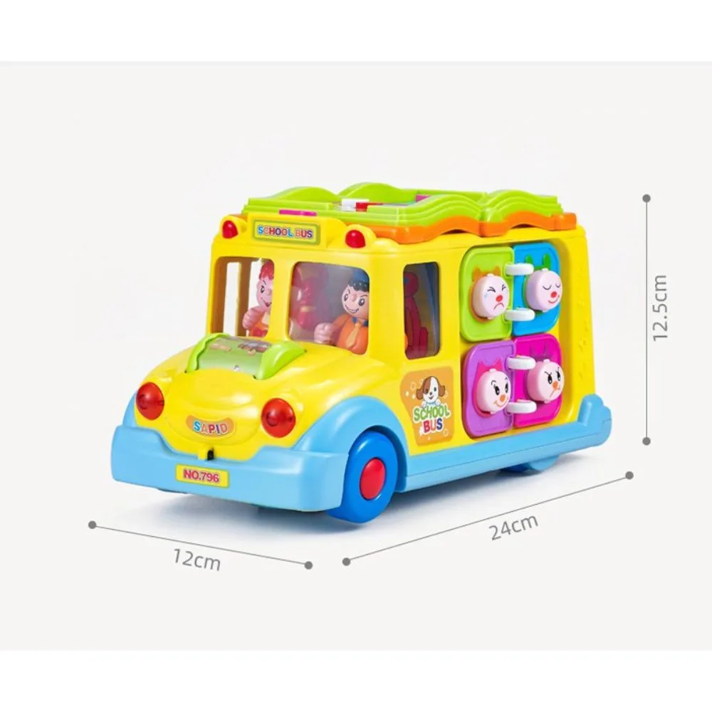 Hola Keep Me Busy School Bus: Interactive Toy for Toddlers - Image 4