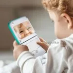 Hola Foldable & Slide Baby Phone Toy | Musical Learning Phone with Mirror, Lights & Sounds | 6–12 Months - Image 2