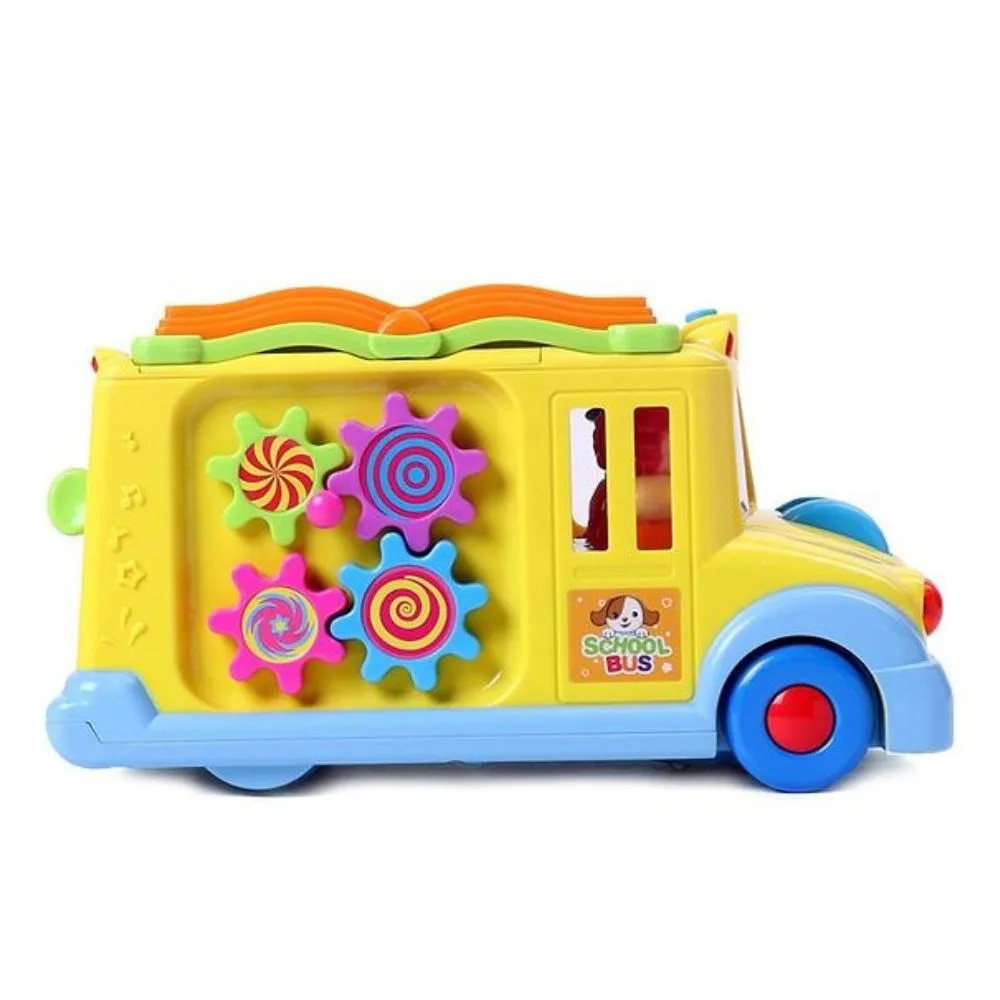 Hola Keep Me Busy School Bus: Interactive Toy for Toddlers - Image 9