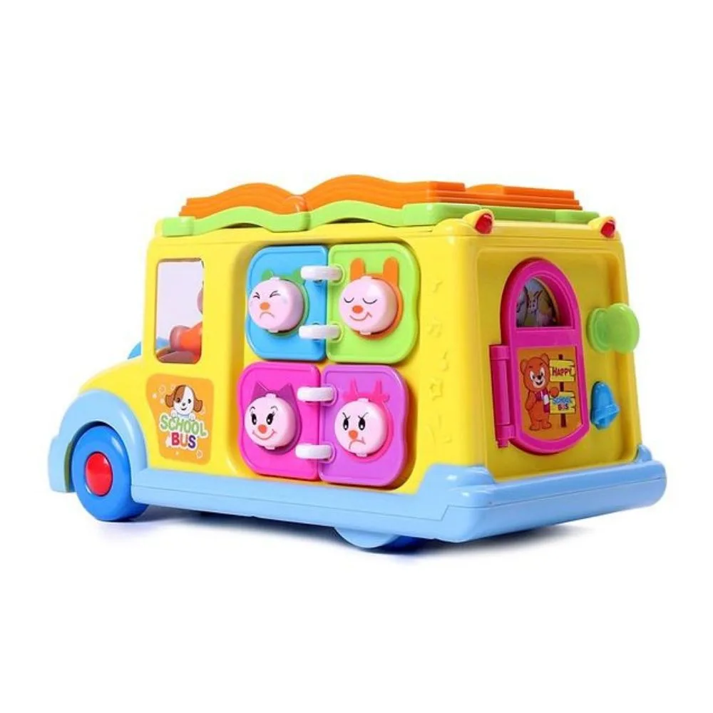 Hola Keep Me Busy School Bus: Interactive Toy for Toddlers - Image 7