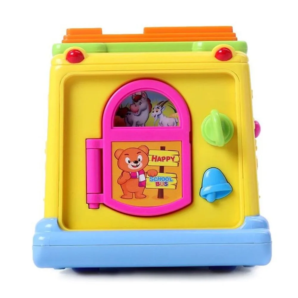 Hola Keep Me Busy School Bus: Interactive Toy for Toddlers - Image 6