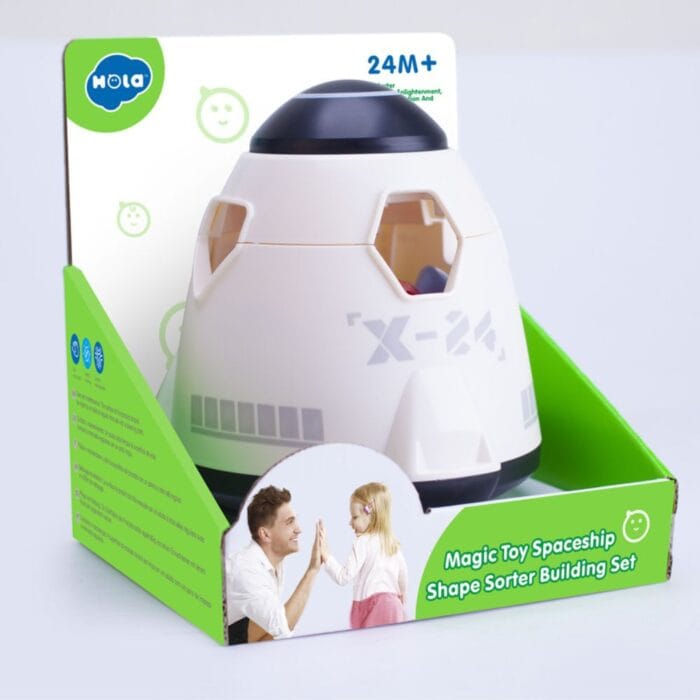 Magic Toy Spaceship Shape Sorter: Launch Your Child's Imagination