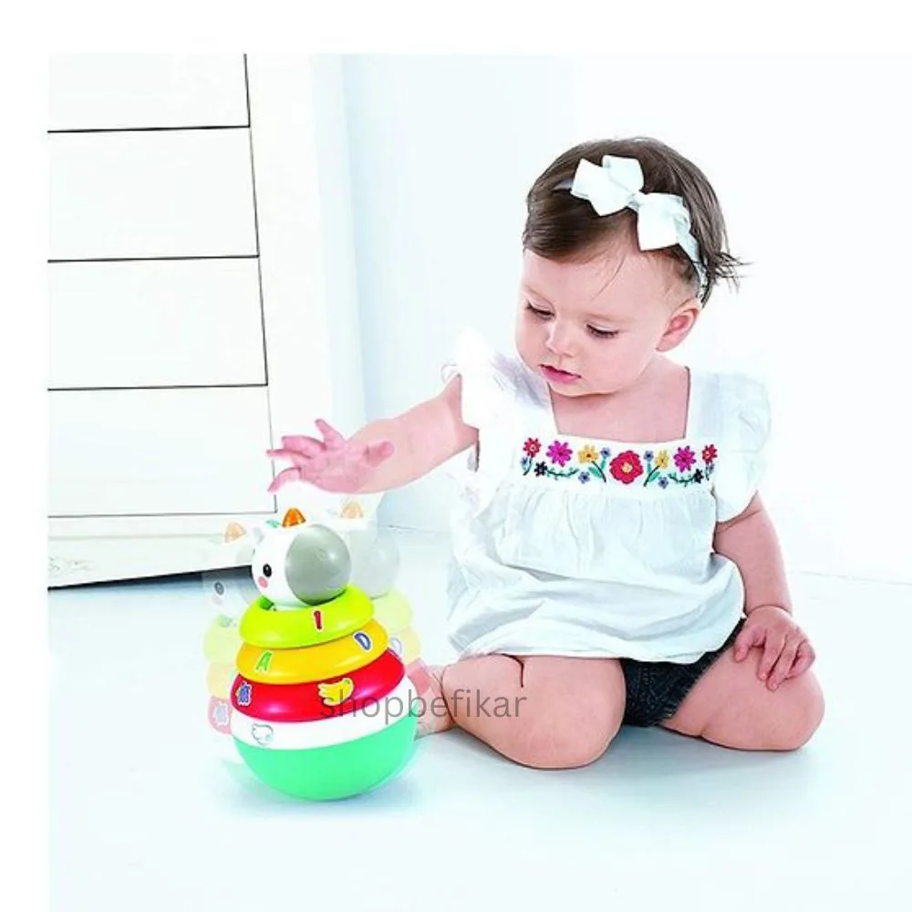 Montessori-Inspired: Roly Poly Unicorn Toy for Early Learning (Age 3M+) - Image 8