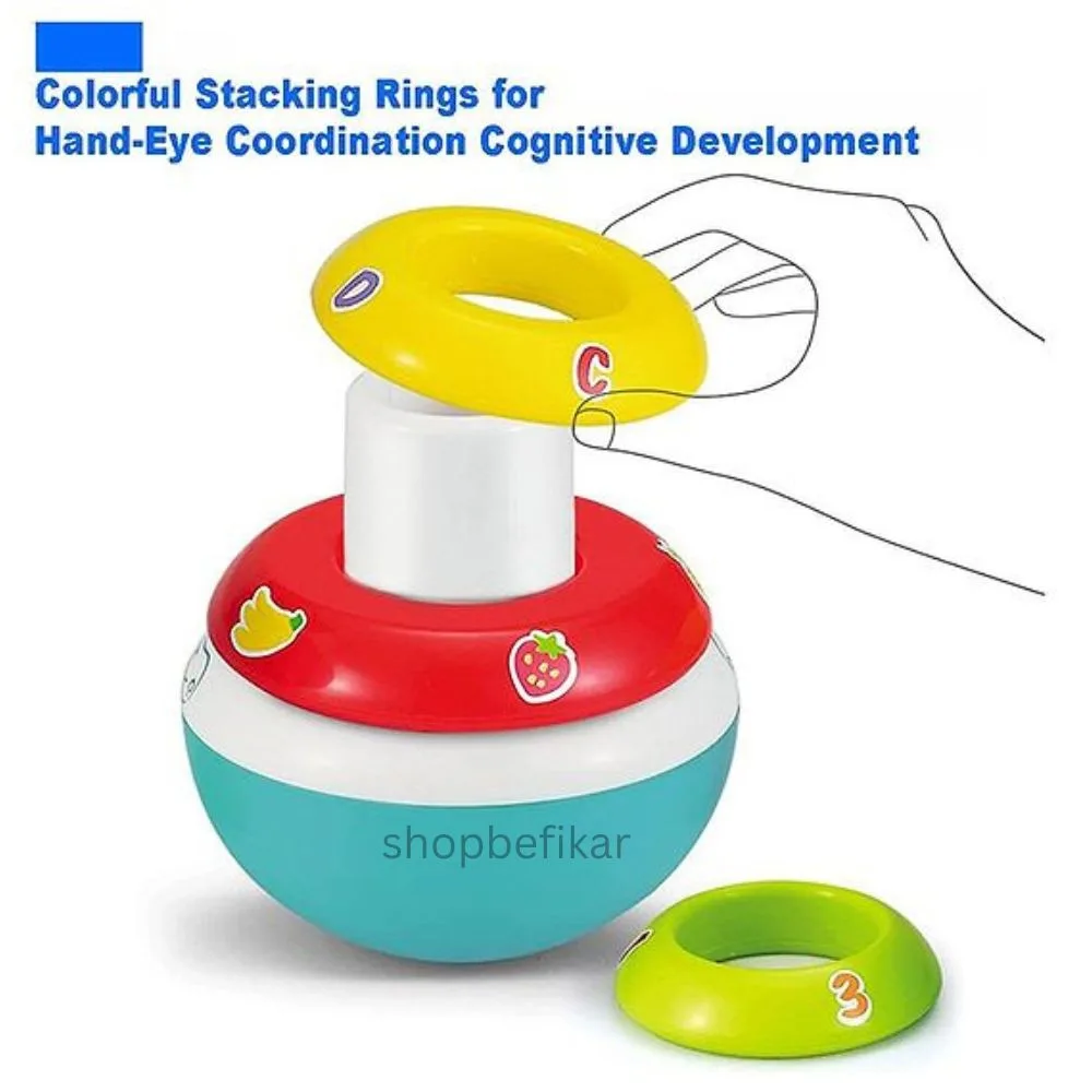 Montessori-Inspired: Roly Poly Unicorn Toy for Early Learning (Age 3M+) - Image 7