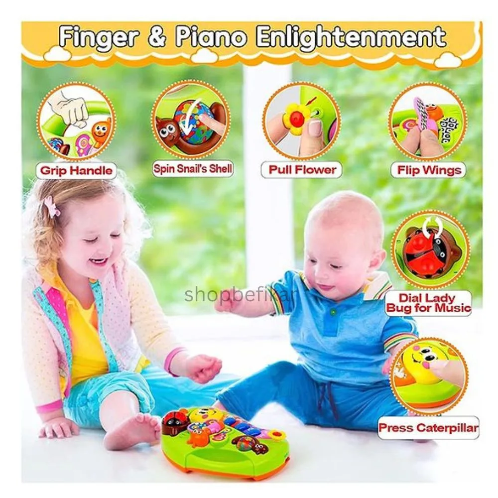 Hola Smiley Face Fun Keyboard for Toddler (Age 6M+) - Image 7