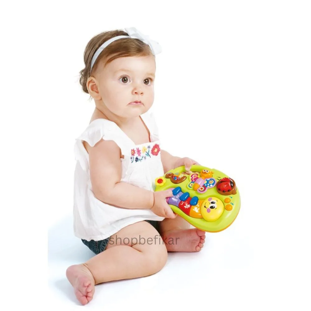 Hola Smiley Face Fun Keyboard for Toddler (Age 6M+) - Image 4