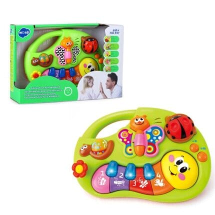 ShopBefikar Hola: Smiley Face Caterpillar Keyboard for Toddlers