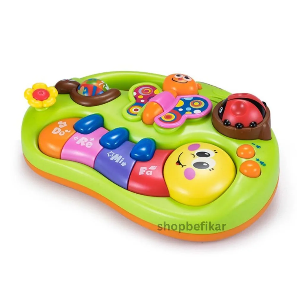 Hola Smiley Face Fun Keyboard for Toddler (Age 6M+) - Image 2