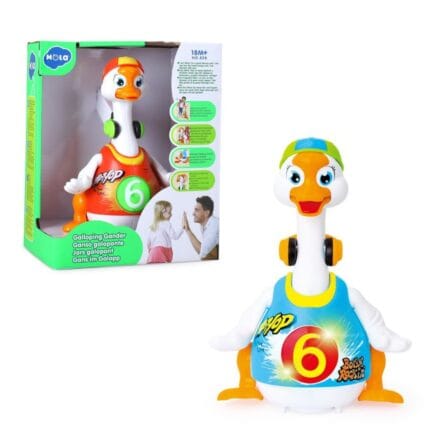 ShopBefikar Hola: Swing Goose Musical Interactive Hip-Hop Dancing Toy