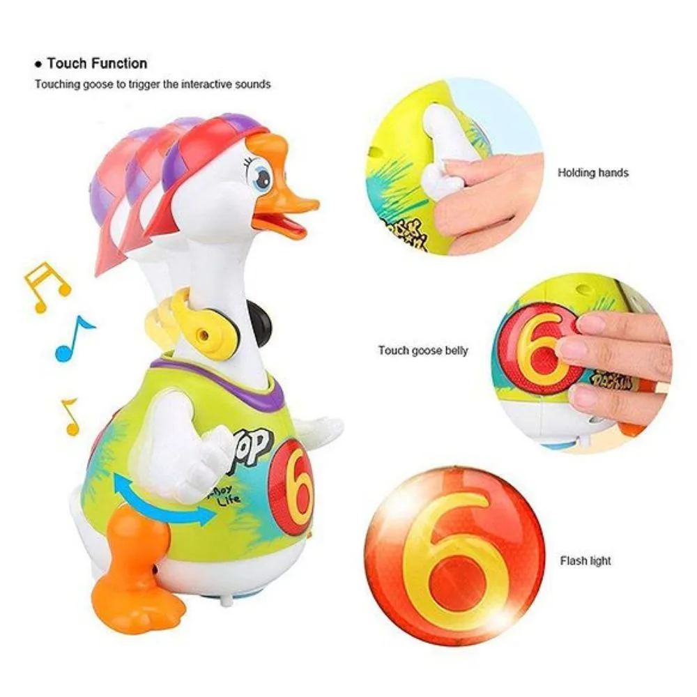Swing Goose Musical Interactive Hip-Hop Dancing Toy (Age 18M+) - Image 9