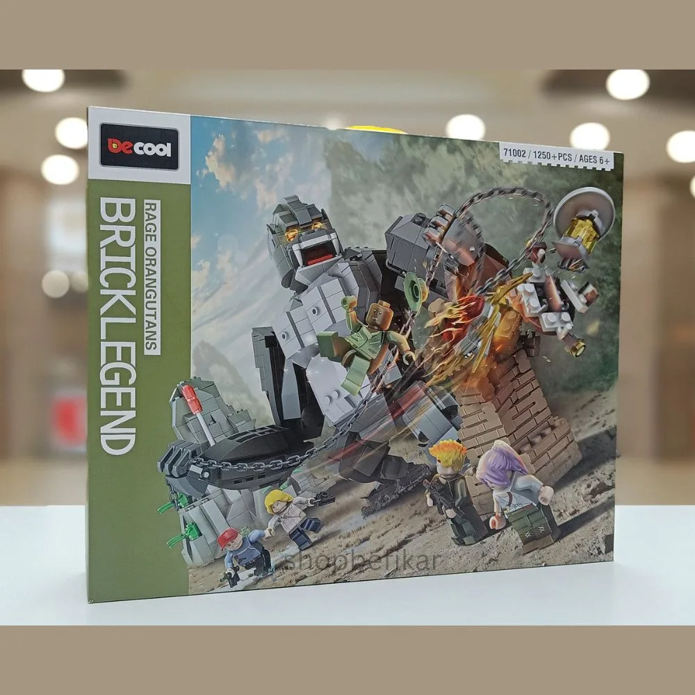 King Kong Gorilla Building Blocks Set | Movie Style Brick Model | 1 Player | Age 8+ | Creative Play - Image 2