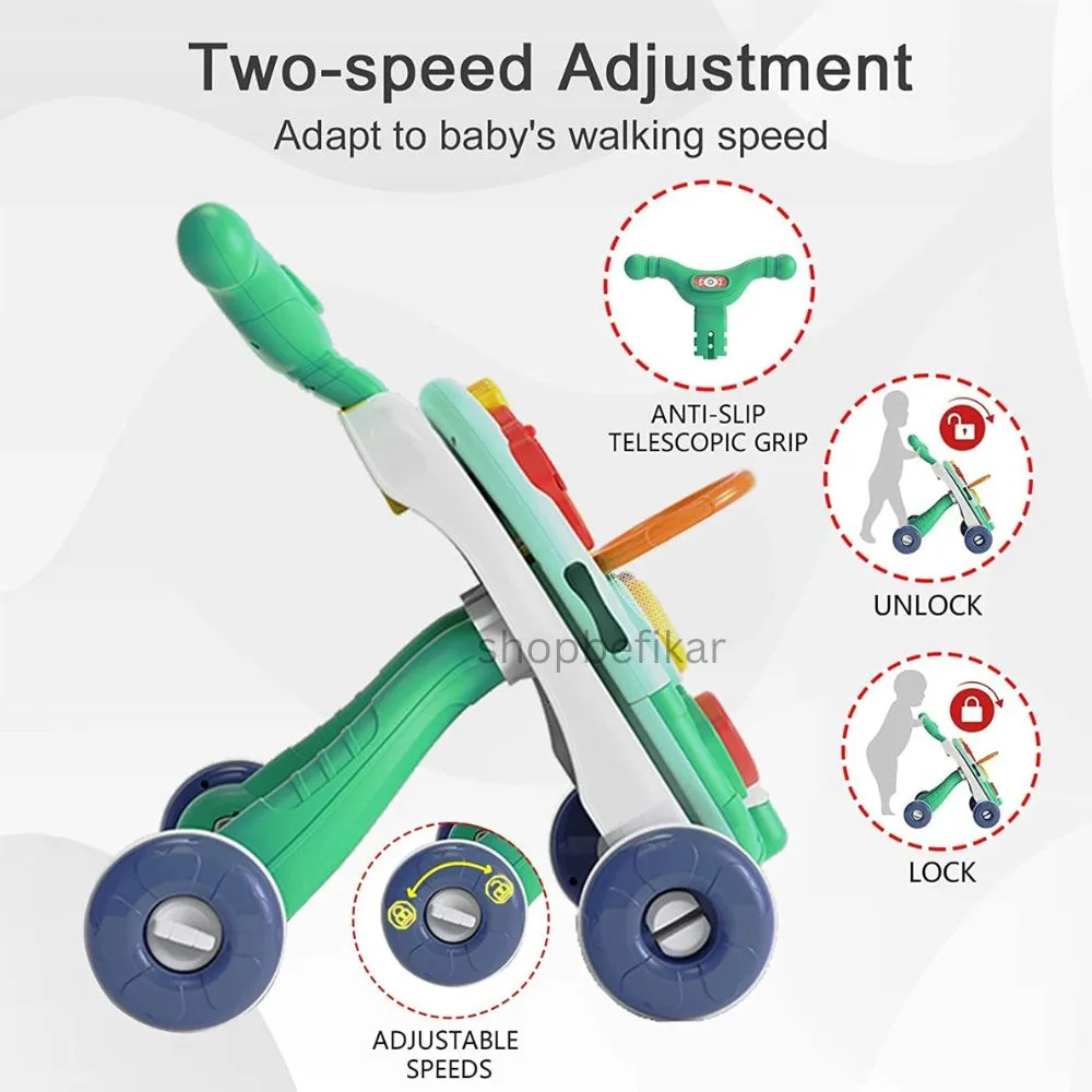 Shopbefikar 2-in-1 Walker & Activity Table: A Toddler's Essential (Age 12M+) - Image 12