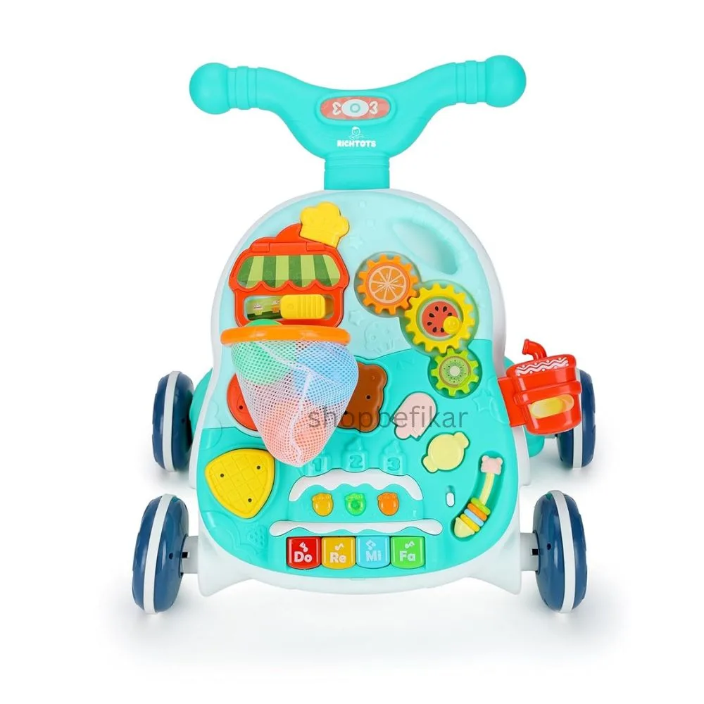 Shopbefikar 2-in-1 Walker & Activity Table: A Toddler's Essential (Age 12M+) - Image 10