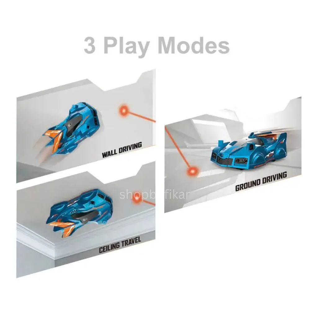 IR Tracking Wall Climbing RC Car | Anti-Gravity Stunt Toy | 1 Player | Age 6+ | Indoor Play - Image 6