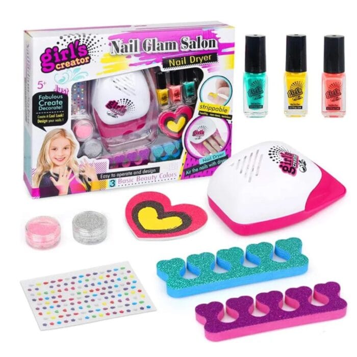 Pretend Play Fun: Nail Glam Salon Set