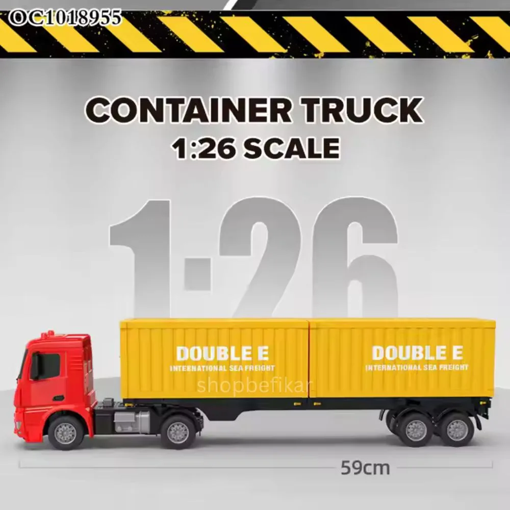 Mercedes Benz Crocs Container Truck – 1:26 Scale RC | 2.4GHz Remote Control | Lights & Sound | Ages 6+ - Image 2