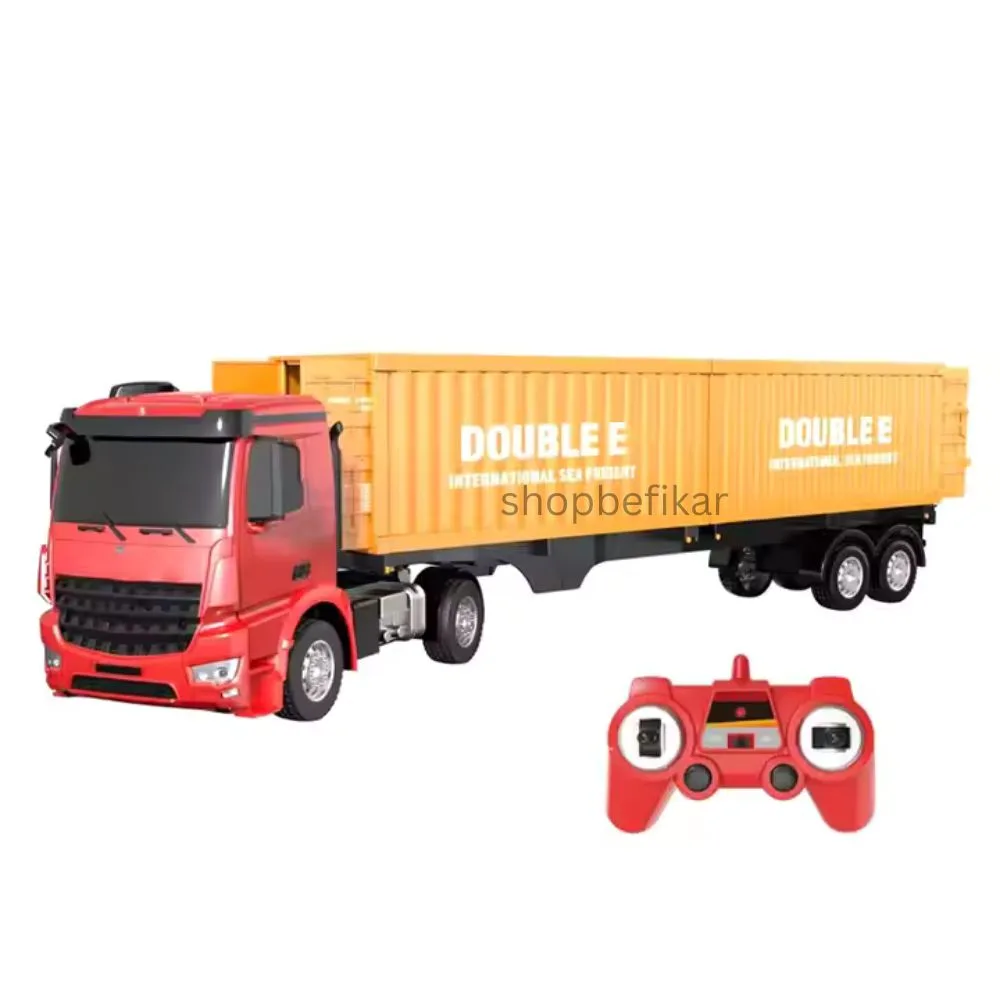Mercedes Benz Crocs Container Truck – 1:26 Scale RC | 2.4GHz Remote Control | Lights & Sound | Ages 6+ - Image 9