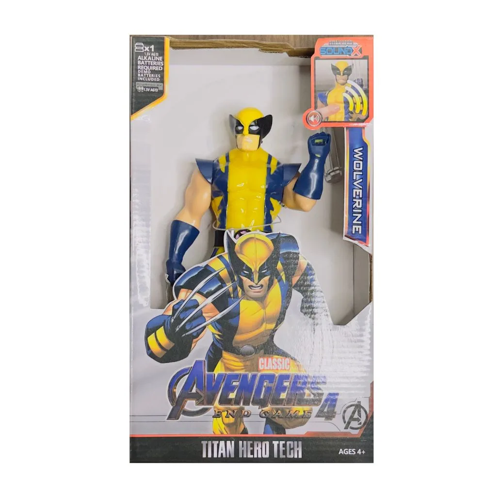 Wolverine Action Figure with Sound (30 Cm) - Image 2