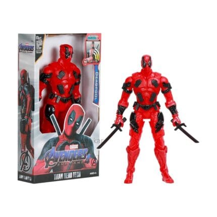 Premium 30cm Deadpool Action Figure with Sound Effects