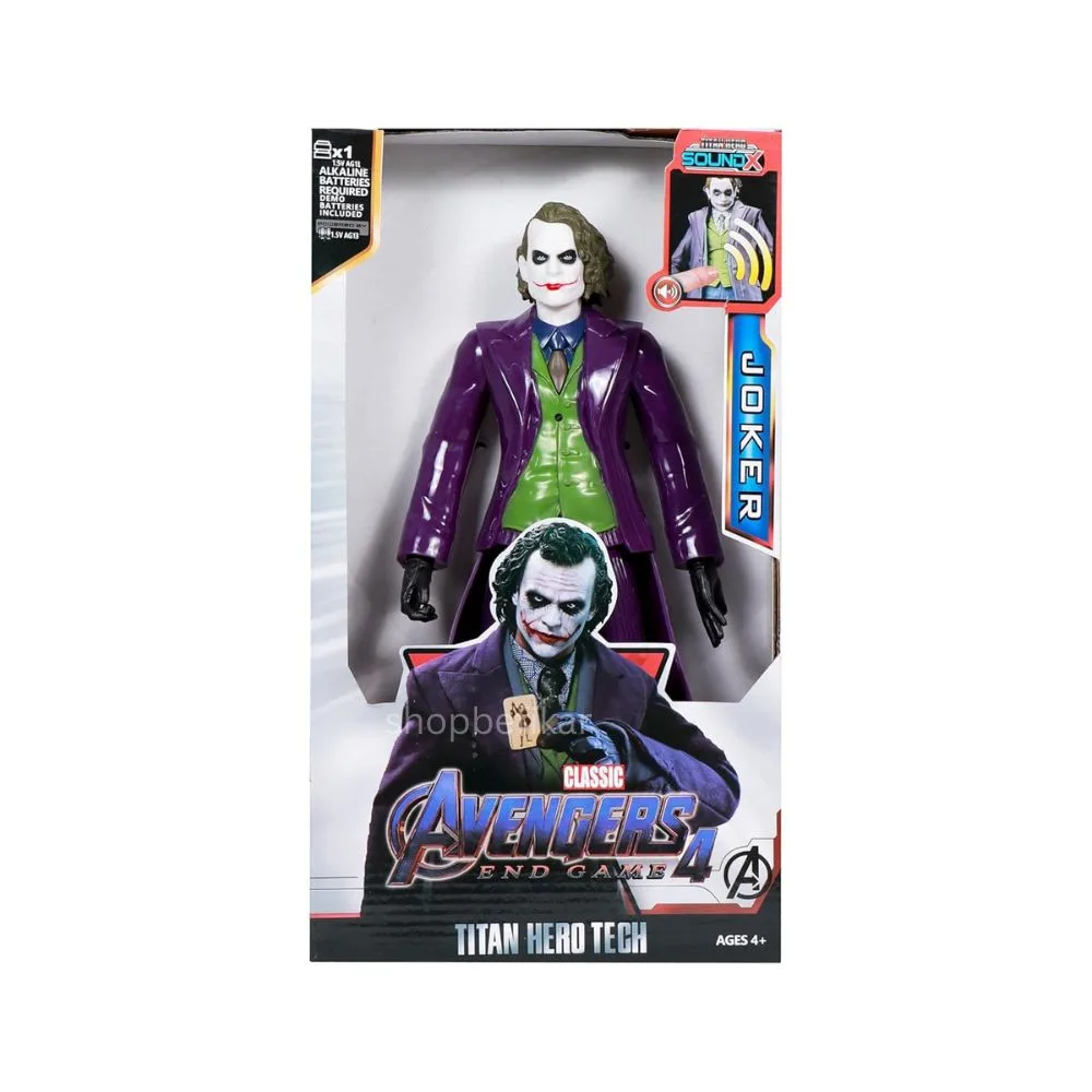 Joker Action Figure: 12-Inch Scale, Lights & Sounds - Image 3