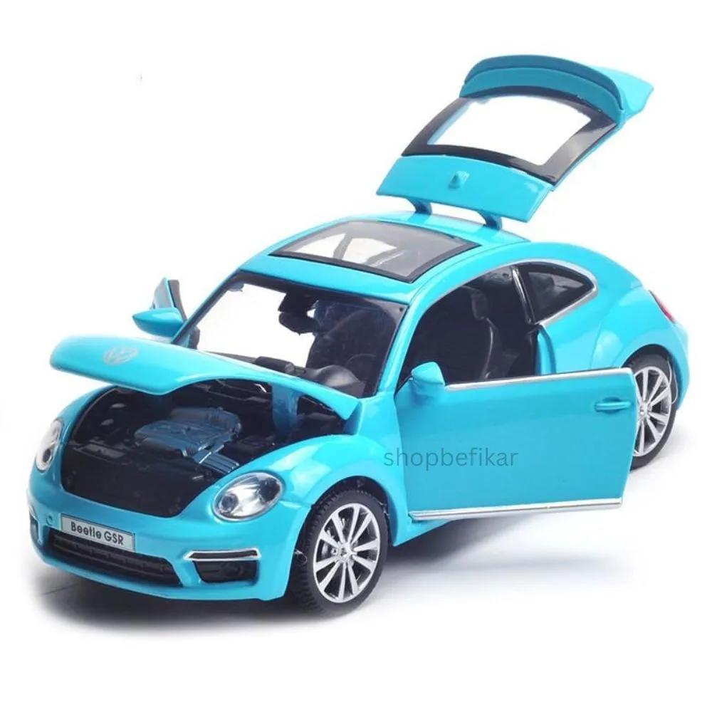 Buy 1:32 Volkswagen Beetle Diecast Car - Best Gift for Car Lovers & Collectors sky blue