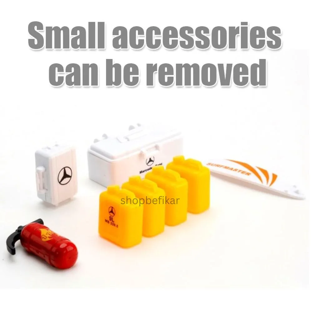 1:24 Mercedes Brabus G550 Diecast Car - Sound & Light, Pull Back, Opening Doors - Image 2